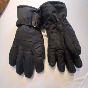 New. XL. FREE COUNTRY nylon Gloves BLACK